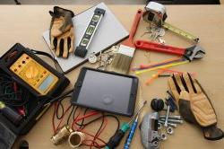 Photo of tools on a table