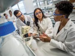 Students in laboratory