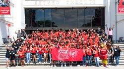 group photo of HSCI participants on Montclair campus